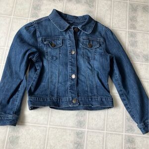 Gymboree Denim Metal Button Front Girl's Jacket